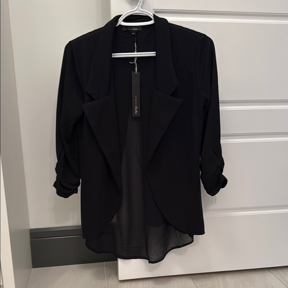 Elegant Black Women's Blazer